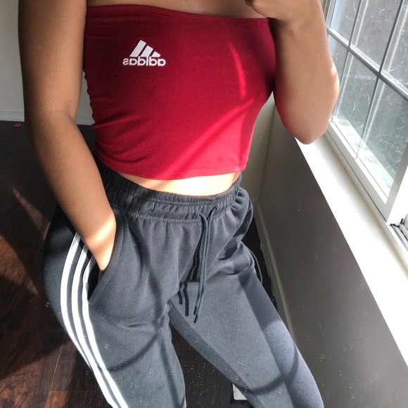 adidas Other - Red adidas Tube Top